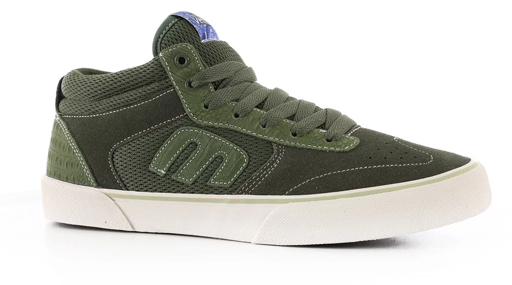 Etnies Windrow Vulc Mid Skate Shoes - (fabiana delfino) green