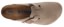 Birkenstock Boston Soft Footbed Clog Slide Sandals - tan suede - top