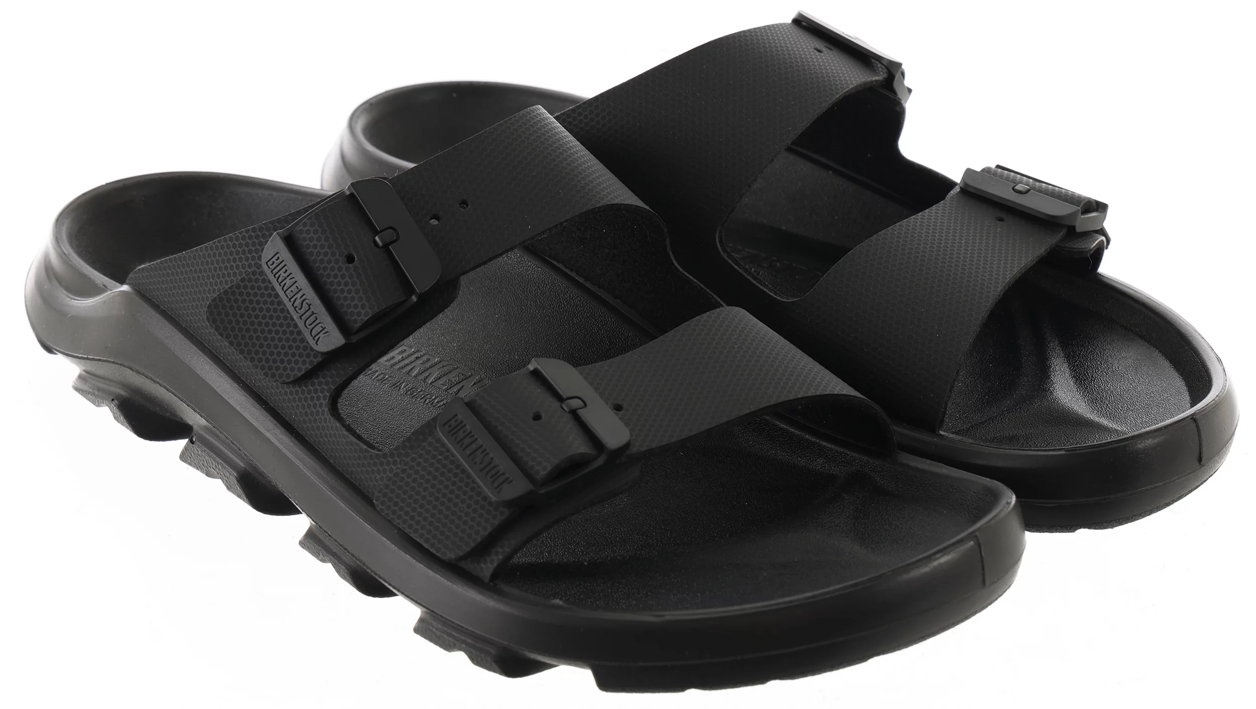 Birkenstock Mogami Terra 2 Strap Slide Sandals - apex black | Tactics