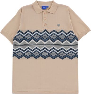 Helas Ete Knit Polo Shirt - beige - view large