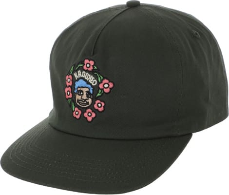 Krooked Sweatpants Redux Snapback Hat - olive - view large