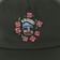 Krooked Sweatpants Redux Snapback Hat - olive - front detail