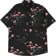 RVCA Botanical S/S Shirt - pirate black