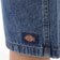 Dickies Women's Carpenter Shorts - rinsed blue fade - alternate front
