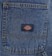 Dickies Women's Carpenter Shorts - rinsed blue fade - alternate reverse