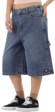 Dickies Women's Denim Bermuda Shorts – Perfect Shape With Tummy Control, Indigo Blue