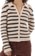 Rhythm Women's Highline Stripe Long Sleeve Knit Sweater - white - alternate