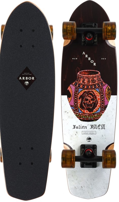 ARBOR Mosh 65 Mm Longboard Wheels - 78A Härte, Gho Produktbild-Vorschau 1