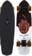 Arbor Pocket Rocket Artist 27" Complete Cruiser Skateboard - julien jaca / black trucks / trans amber wheels