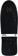 Arbor Oso Linked 10.0 Wheel Wells Skateboard Deck - top