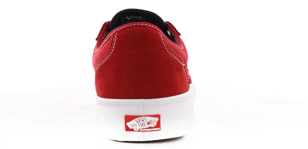 Vans Skate Curren Caples Shoes - red/white | Tactics display picture 1