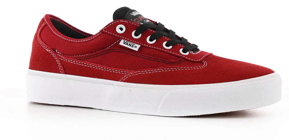 VANS★SKATE CURREN CAPLES★兼用★RED/WHITE Shop Vans Skate Curren Caples Shoes (red white) online