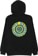 Spitfire Happy Classic Hoodie - black - reverse