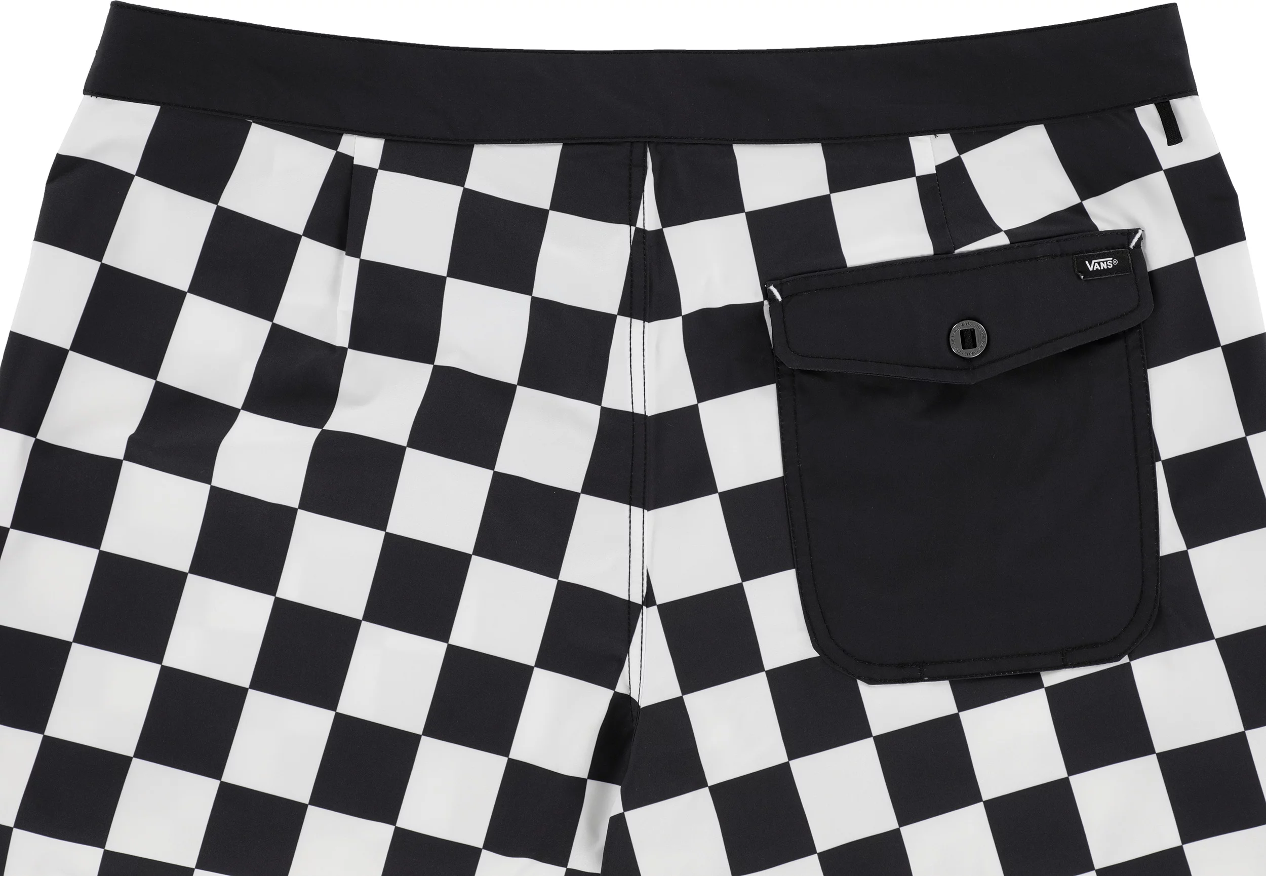 Vans MTE Everride Scalloped AOP Boardshorts - black/white