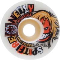 Spitfire Nelly Morville Pro Formula Four Radial Full Skateboard Wheels - rough cut (99d)