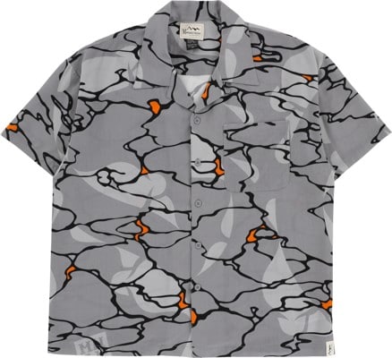 Manastash Mhak Lithum S/S Shirt - grey - view large