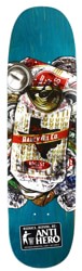Anti-Hero Beres Refuse 8.63 Skateboard Deck - blue