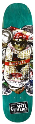 Anti-Hero Beres Refuse 8.63 Skateboard Deck - teal - view large