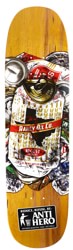 Anti-Hero Beres Refuse 8.63 Skateboard Deck - yellow