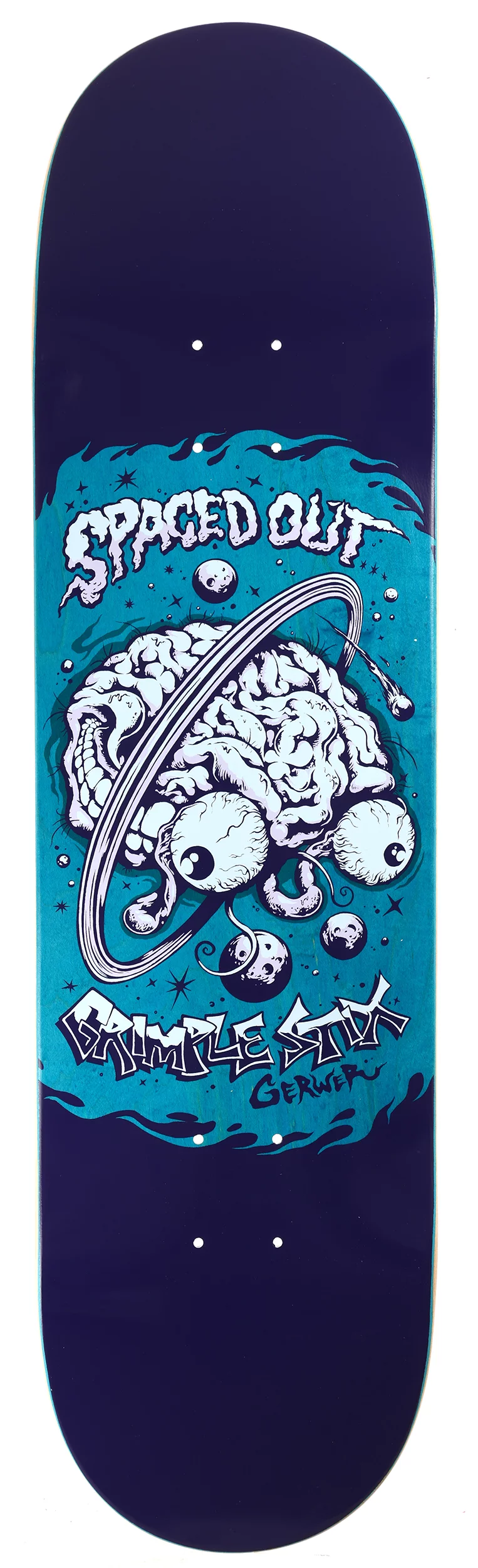 Anti-Hero Gerwer Grimplestix Spaced Out 8.5 Skateboard Deck