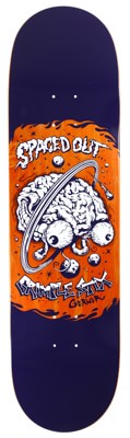 Anti-Hero Gerwer Grimplestix Spaced Out 8.5 Skateboard Deck - orange - view large