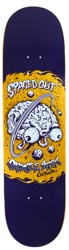 Anti-Hero Gerwer Grimplestix Spaced Out 8.5 Skateboard Deck - yellow
