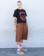 Spitfire Bighead Denim Shorts - brown - lifestyle 1