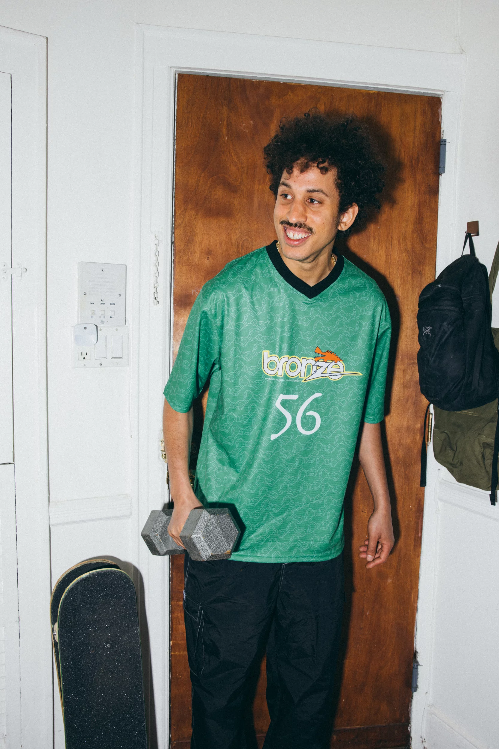 Bronze 56k Trust Soccer Jersey - green | Tactics