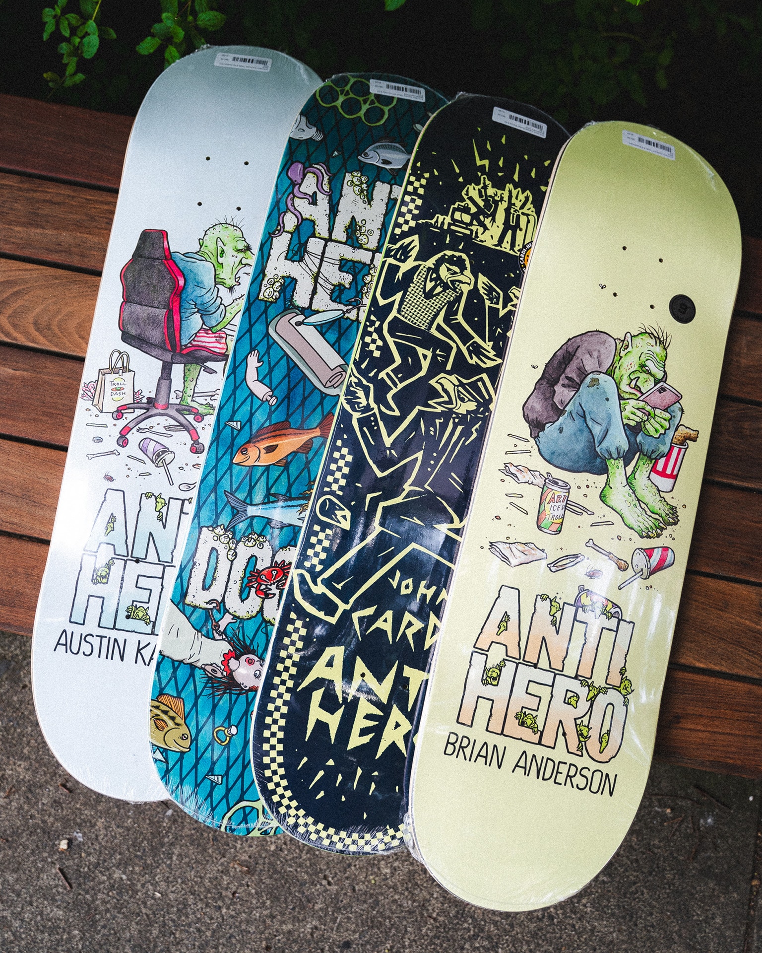 anti hero skateboards brand image