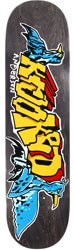 Krooked Manderson Raptors 8.38 Skateboard Deck - black