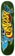 Krooked Manderson Raptors 8.38 Skateboard Deck - green