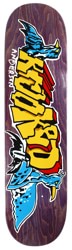 Krooked Manderson Raptors 8.38 Skateboard Deck - navy