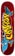 Krooked Manderson Raptors 8.38 Skateboard Deck - red