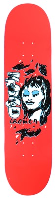 Krooked Cromer Pink And Blue 8.06 Skateboard Deck - view large