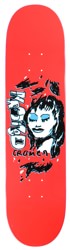 Krooked Cromer Pink And Blue 8.06 Skateboard Deck