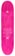 Krooked Cromer Pink And Blue 8.06 Skateboard Deck - top