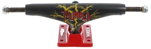 Thunder No Mercy Team Edition Skateboard Trucks - smoke grey/gloss red (149) - view large