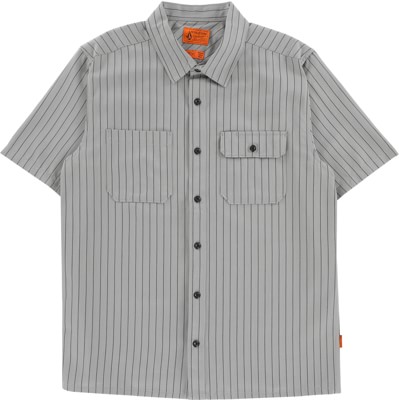 Volcom Trade Stone S/S Shirt - tower grey - view large
