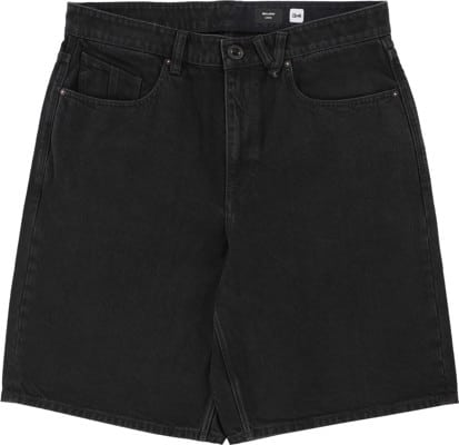 Volcom Billow Denim Shorts - new black - view large