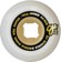 OJ Double Duro Chubbies Skateboard Wheels - white/gum (99a/95a) - reverse