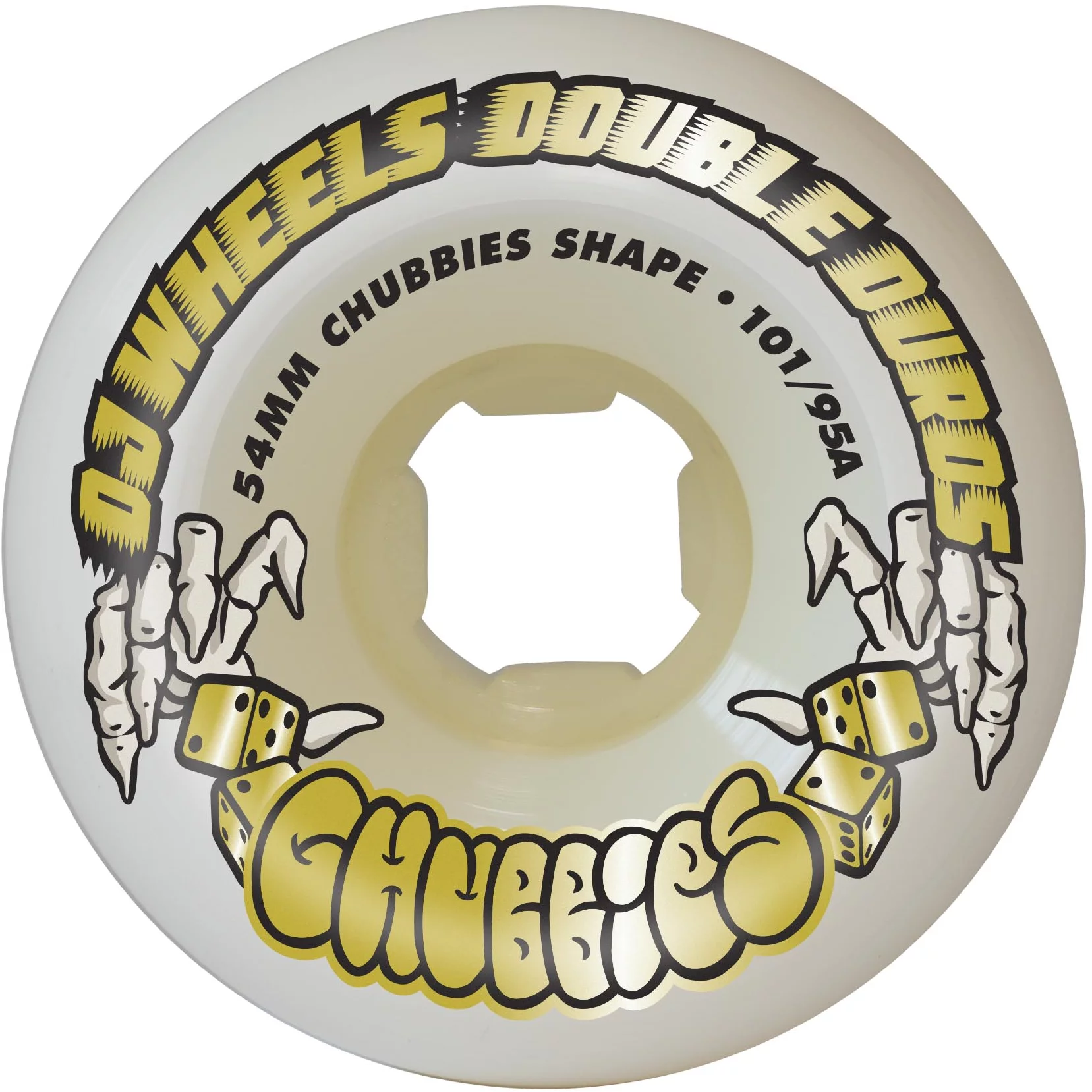 oj double duro 56㎜101a/95a 56mm Double Duro White Green Mini Combo 101a/95a OJ