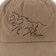 Brixton Cardova Strapback Hat - sand - front detail