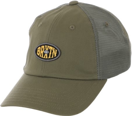Brixton Largo Netplus Trucker Hat - olive - view large