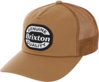 Brixton Keaton Netplus Trucker Hat - washed copper