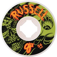 OJ Russell Pro Elite Hardline Skateboard Wheels - optic nightmare (99a)