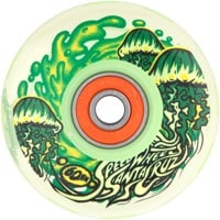 Slime Balls Jelly Fish Light Ups Cruiser Skateboard Wheels - glow in the dark (78a)