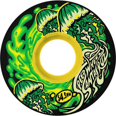 Slime Balls Jelly Fish Mini OG Slime Cruiser Skateboard Wheels - black (78a) - view large