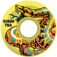 Slime Balls Kendall Snake OG Slime Cruiser Skateboard Wheels - yellow (78a)