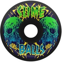 Slime Balls Skull Vomits Skateboard Wheels - black (95a)