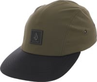 Volcom Stone Tech Delta Camper 5-Panel Hat - squadron green